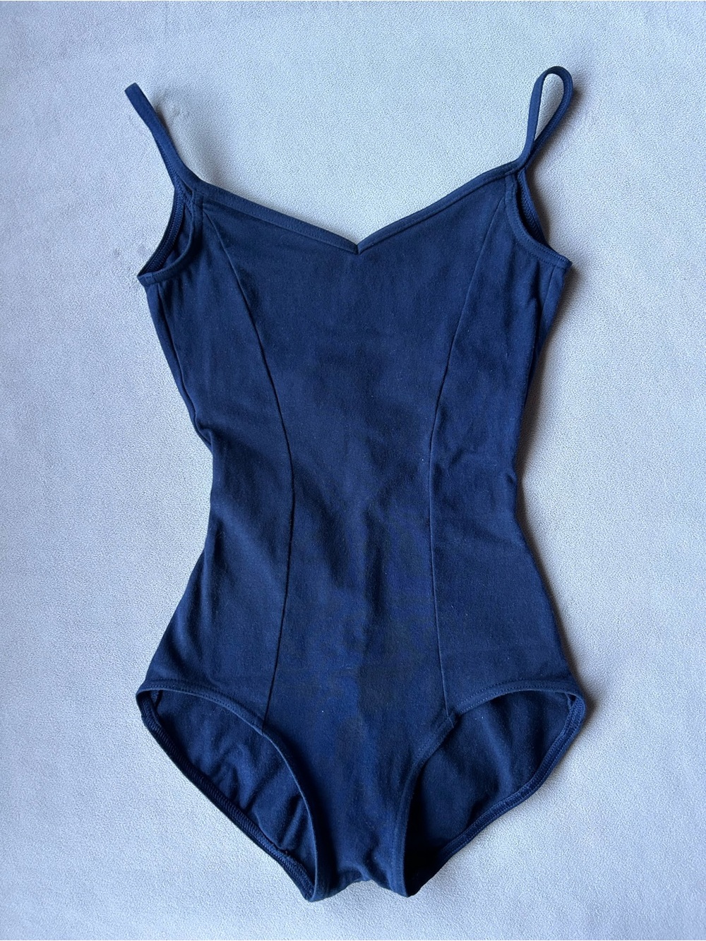 Capezio ~ Classic Princess Seam Camisole Leotard ~ Blue ~ Women’s Size XS